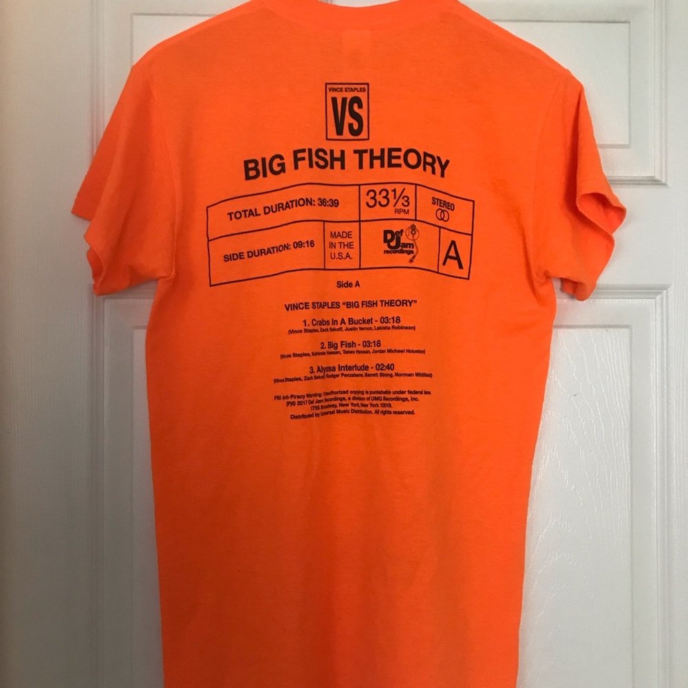 Vince Staples (Big Fish Theory) Merch